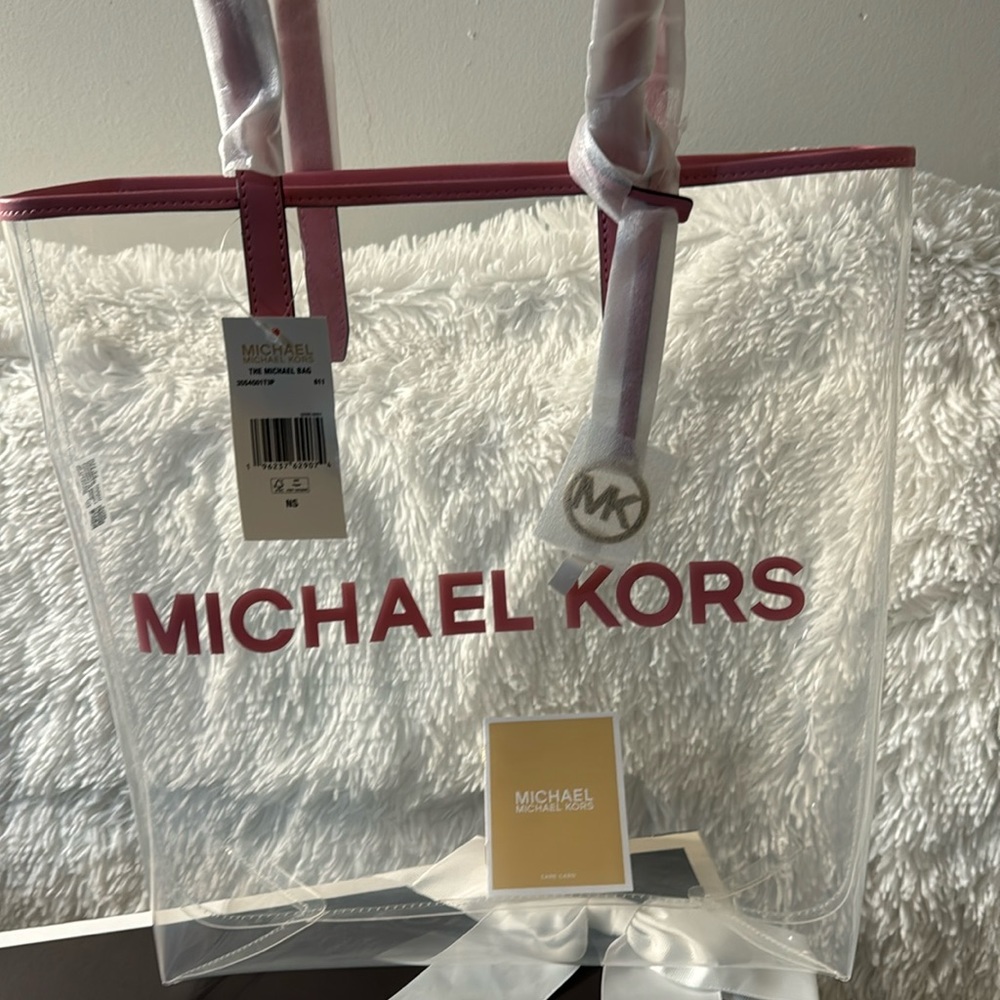 Michael Kors Clear Tote Bag